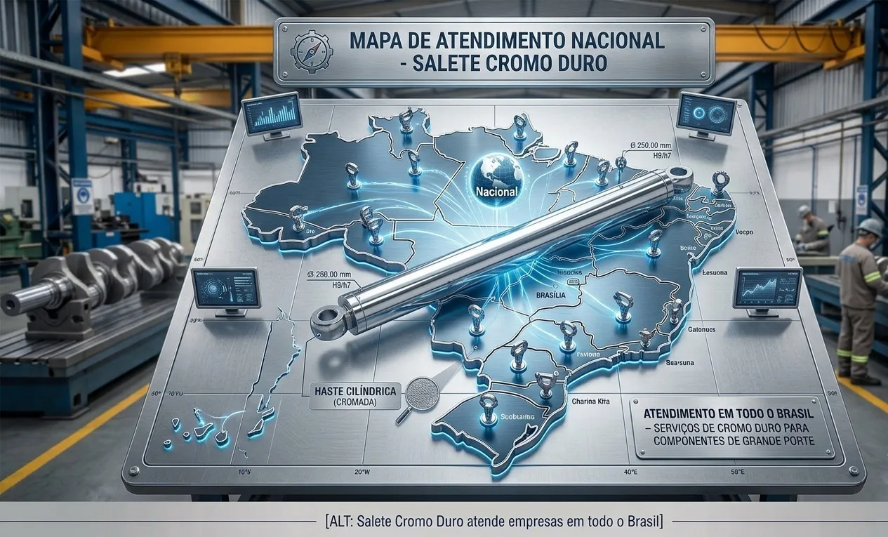 A Salete atende empresas de todo o Brasil