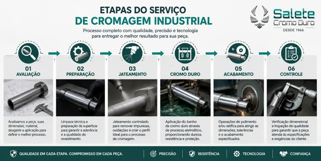 Jateamento como parte da preparação