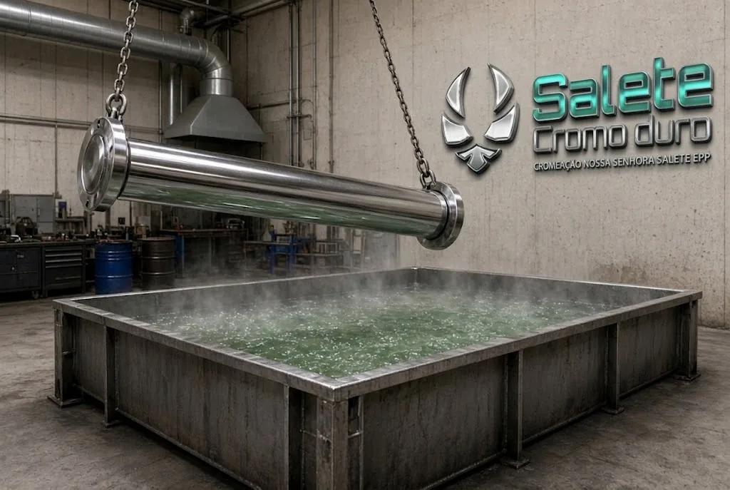 cromo duro para peças industriais