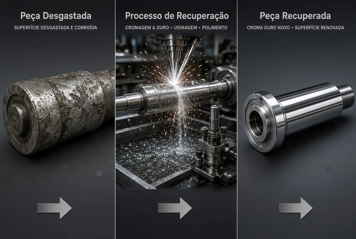 Recuperação não significa apenas "repor material"